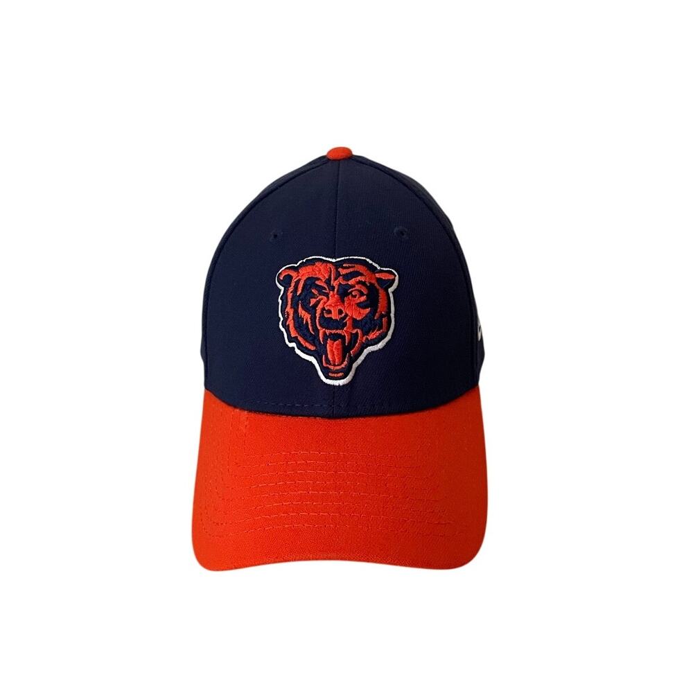 CHICAGO BEARS NFL New Era Mens M/L Blue Red Cap